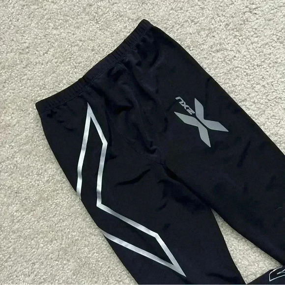 2XU Core Compression Tights Pants Keggings Men’s Size Small Black - Picture 10 of 13